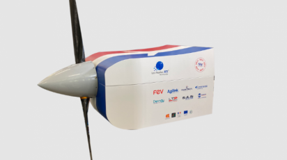 FEV präsentierte auf dem Salon du Bourget einen umgebauten Motor à l'Wasserstoff