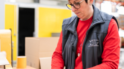 A structured range of training 