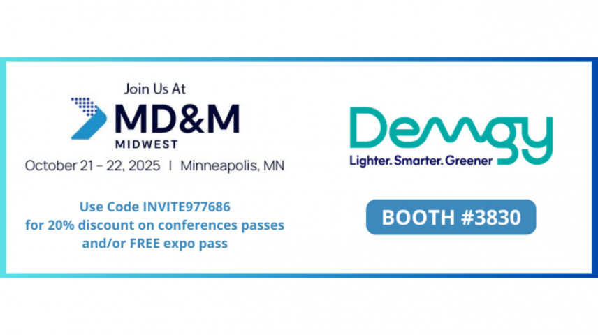 DEMGY at the MD&M Minneapolis trade show