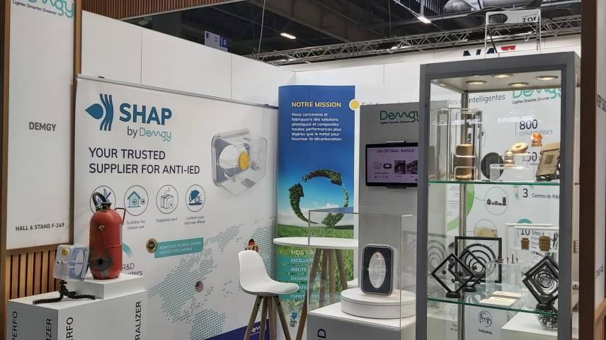 DEMGY, specialist in high-tech plastics, presents a box that neutralizes parcel bombs