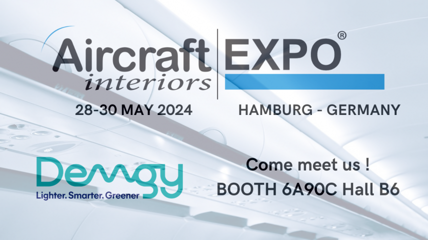 DEMGY will be present at Aircraft Interiors 2024