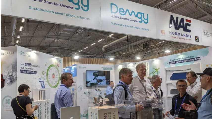 Mike Richardson met with Pierre-Jean Leduc at the Paris Air Show