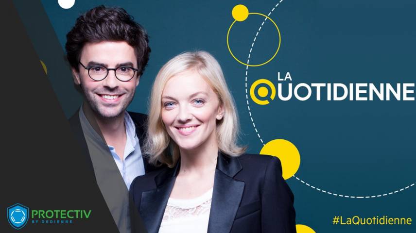 Protectiv Rainbow featured on the show La Quotidienne on France 5