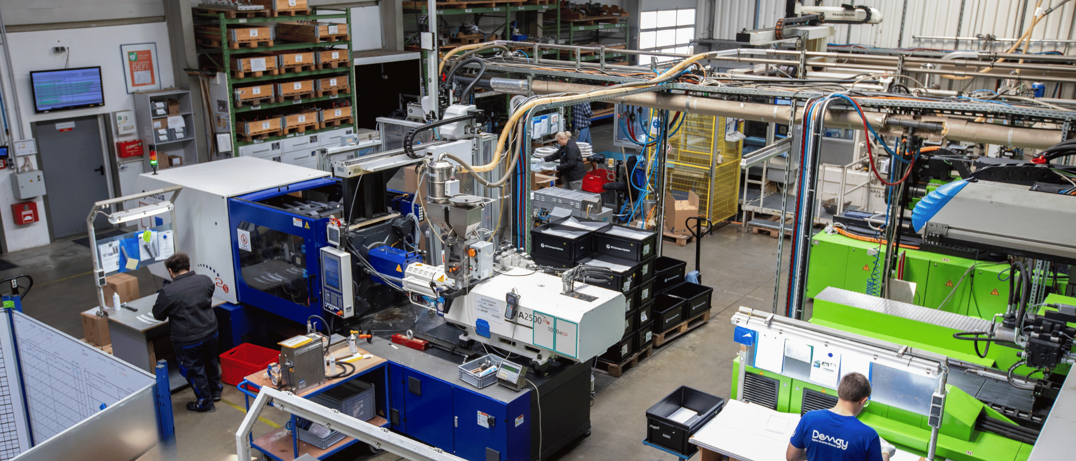 Injection Molding Hall in Lemgo - DEMGY EIS