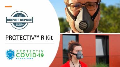 Discover our barrier mask: Protectiv R Kit 