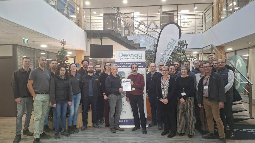 DEMGY Normandie obtiene la certificación AeroExcellence™ de bronce