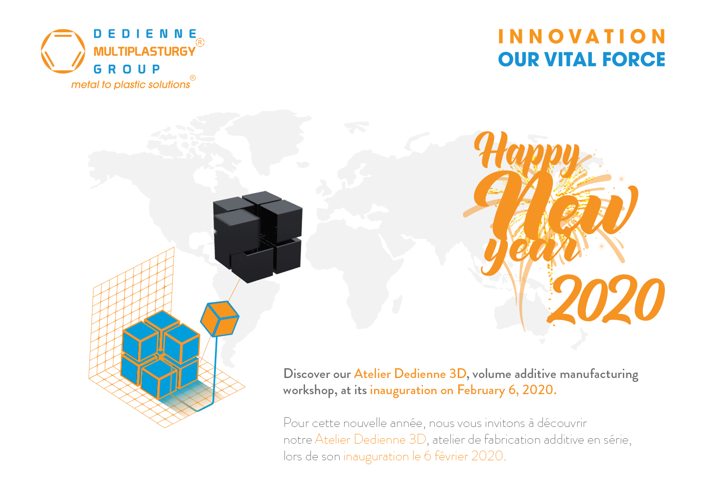 Meilleurs voeux 2020 