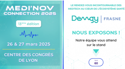 DEMGY Frasne expose au salon Medi'Nov 2025 à Lyon