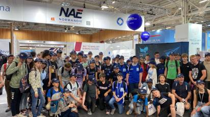 DEMGY participe au financement des cars pour les étudiants normands au salon du Bourget