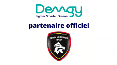 DEMGY partenaire officiel du RNR (Rouen Normandie Rugby)