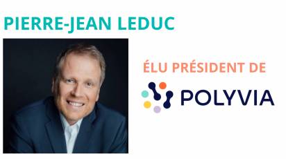 Pierre-Jean Leduc élu Président de Polyvia,  l’Union des transformateurs de polymères