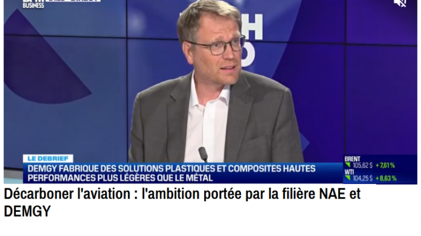 Décarboner l'aviation : l'ambition portée par la filière NAE et DEMGY