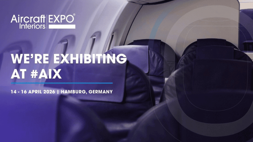 DEMGY au salon Aircraft Interiors Expo 2026 – Stand 6B/88C